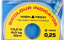 Dvoubarevn indiktor Hank Competition Bicolour Indicator Line 30 m
