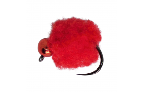 Egg s metalickou ervenou hlavikou krvav erven Egg s metalickou ervenou hlavikou krvav erven, vel. 12