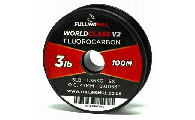 Fluorocarbonov vlasec Fulling Mill World Class V2 100 m Fluorocarbonov vlasec Fulling Mill World Class V2 100 m - 0,147 mm