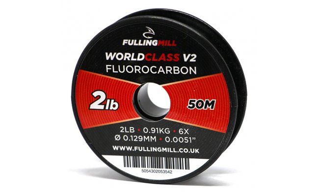 Fluorocarbonov vlasec Fulling Mill World Class V2 50 m Fluorocarbonov vlasec Fulling Mill World Class V2 50 m - 0,129 mm