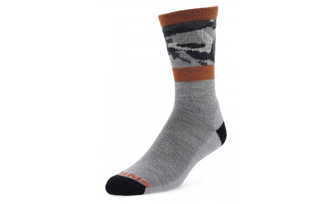 Funkn ponoky Simms Daily Sock Woodland Camo Steel Funkn ponoky Simms Daily Sock Woodland Camo Steel M