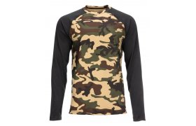Funkn triko Simms Lightweight Baselayer Top Woodland Camo Funkn triko Simms Lightweight Baselayer Top Woodland Camo S