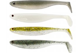 Gumov rybiky Westin ShadTeez Slim Shadtail Clear Water Mix 15 Gumov rybiky Westin ShadTeez Slim Shadtail Clear Water Mix 15 - 1 g; 5 cm
