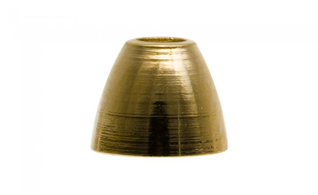 Hends Brass Cone Heads - Knick hlavika zlat Hends Brass Cone Heads - Knick hlavika zlat 3,5 mm, 10 ks