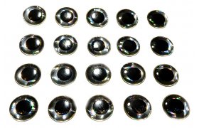 Holograficke oi 3D Tommi-Fly stbrn Holograficke oi 3D Tommi-Fly stbrn 3 mm