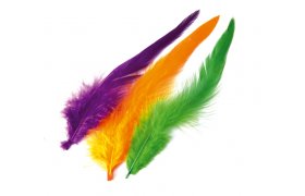 Jemn kohout pe Veniard Schlappen Feathers Dyed Jemn kohout pe Veniard Schlappen Feathers Dyed bl