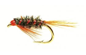 Jezern blk s fluo oranovou hlavikou  Jezern blk s fluo oranovou hlavikou , vel. 12