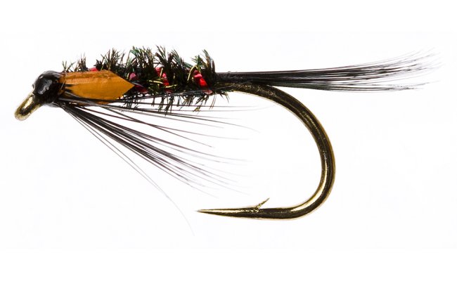 Jezern blk s fluo oranovm lkem ern Jezern blk s fluo oranovm lkem ern, vel. 10