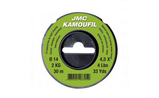 JMC Kamoufil Tippet 33 yds (30 m) JMC Kamoufil Tippet 33 yds (30 m), 0.32 mm, 9.2 kg