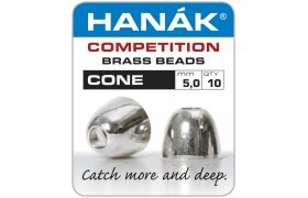 Konick hlaviky Hank Competition CONE Silver Konick hlaviky Hank Competition CONE Silver 5,0 mm, 10 ks