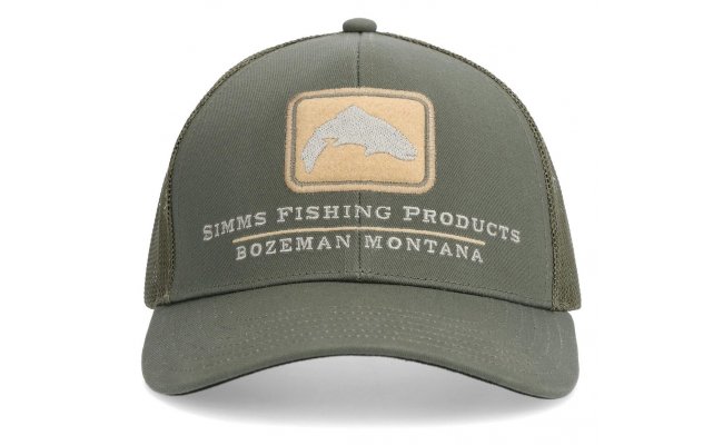 K�iltovka  Simms Double Haul Icon Trucker Smokey Olive  K�iltovka  Simms Double Haul Icon Trucker Smokey Olive 