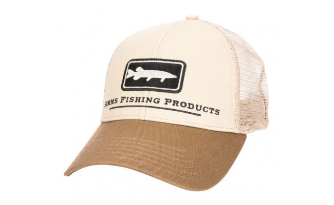 K�iltovka Simms Musky Icon Trucker Tan K�iltovka Simms Musky Icon Trucker Tan