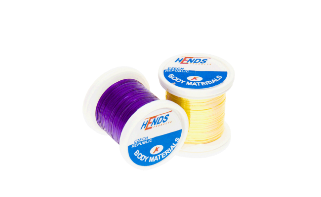 Lametka ploch Hends Flat Tinsel Lametka ploch Hends Flat Tinsel zlat svtl