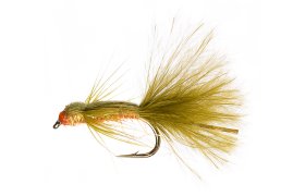 Larva idlka s tpytiv oranovm tlkem Larva idlka s tpytiv oranovm tlkem, vel. 10