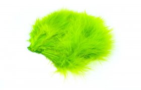 Marabou pe Whiting Super 'Bou Marabou pe Whiting Super 'Bou fluo chartreuse