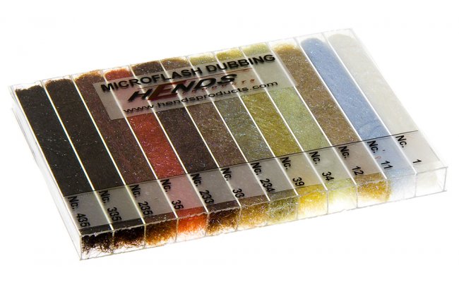 Microflash Dubbing Box Hends Mix 12 barev Microflash Dubbing Box Hends Mix 12 barev