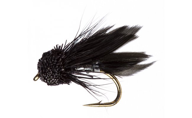 Mini Muddler Black  Mini Muddler Black, vel. 12