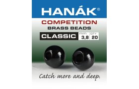 Mosazn hlavika Hank Competition CLASS ... Mosazn hlavika Hank Competition CLASSIC ern 2,0 mm, 20 ks