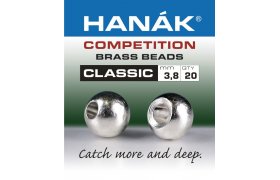 Mosazn hlavika Hank Competition CLASSIC stbrn Mosazn hlavika Hank Competition CLASSIC stbrn 2,0 mm, 20 ks
