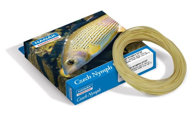 Muškařská šňůra plovoucí Hanák Competition Czech Nymph DT  Muškařská šňůra plovoucí Hanák Competition Czech Nymph DT 2F 