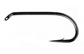 Mukask hek Fulling Mill Competition Heavyweight Hook ern nikl Mukask hek Fulling Mill Competition Heavyweight Hook Black Nickel, . 10, 50 pcs