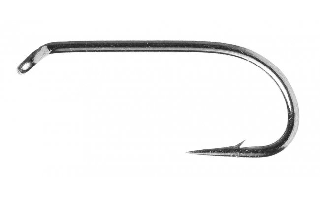 Mukask hek Fulling Mill Competition Heavyweight Hook stbrn  Mukask hek Fulling Mill Competition Heavyweight Hook Silver, . 8, 50 pcs