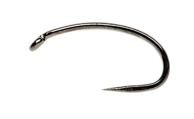 Mukask hek Fulling Mill Heavyweight Grub Hook BL ern nikl Mukask hek Fulling Mill Heavyweight Grub Hook BL Black Nickel, . 8, 50 pcs
