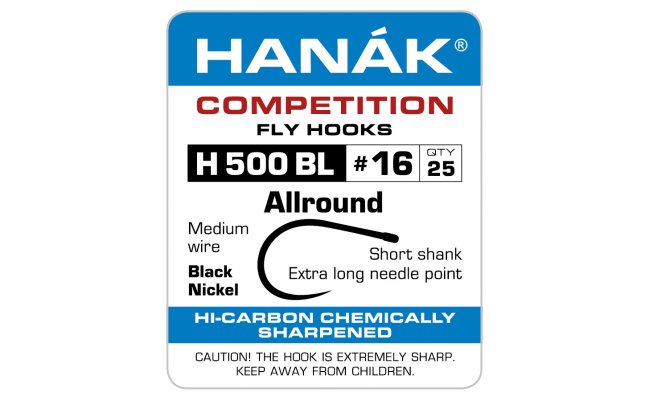 Mukask hek Hank Competition Allround (H500BL) Mukask hek Hank Competition Allround . 10, 25 ks (H500BL)