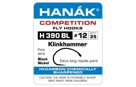 Mukask hek Hank Competition Klinkhammer (H390BL) Mukask hek Hank Competition Klinkhammer . 12, 25 ks (H390BL)