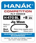 Hanak Competition Jig Hook Wave H470BL