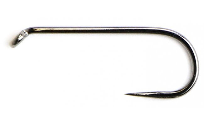 Mukask hek nymfov Fulling Mill Nymph Barbless Hook ern nikl Mukask hek nymfov Fulling Mill Nymph Barbless Hook Black Nickel, . 8, 50 pcs