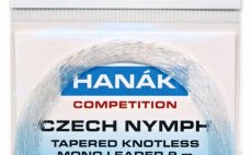 Monofiln mukask nvazec Hank Competition Czech Nymph ujman bezuzlov 9 m - ir