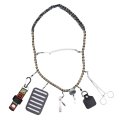 Muškařský náhrdelník Leichi Fly Fishing Lanyard se zavěšenými dopl?ky