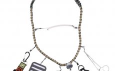 Mukask nhrdelnk Leichi Fly Fishing Lanyard se zavenmi doplky