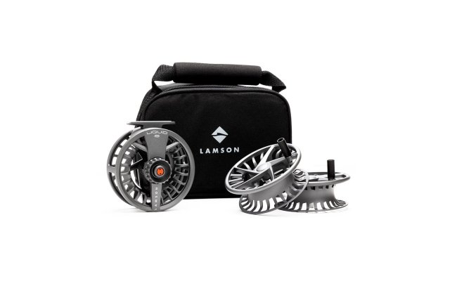 Muškařský naviják Lamson Liquid S HD 3-Pack Smoke Muškařský naviják Lamson Liquid S -5+ HD 3-Pack Smoke