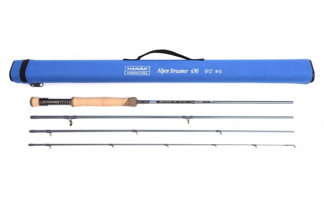 Mu�ka�sk� prut Alpen Streamer Han�k Competition Han�k Competition Mu�ka�sk� prut Alpen Streamer (275 cm, AFTMA 6, 4 d�ly)