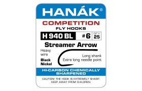 Mukask streamereov hek Hnk Competiton Streamer Arrow (H940BL) Mukask streamereov hek Hnk Competiton Streamer Arrow . 6, 25 ks (H940BL)