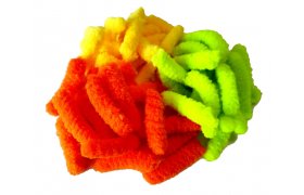 Nymfov tlka FlyBox Yarn Grubs Nymfov tlka FlyBox Yarn Grubs, chartreuse