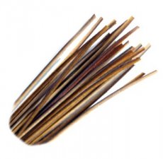 Odran pav paprsky Veniard Hand Stripped Peacock Quills