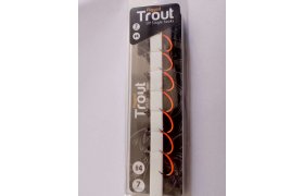 Pvlaov hky Westin Rigged Trout - Single Hooks UV Orange Pvlaov hky Westin Rigged Trout - Single Hooks UV Orange - #3; 7 ks