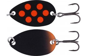 Pstruhov plandavka Westin Fidusen Black & Orange Dots Pstruhov plandavka Westin Fidusen Black & Orange Dots - 2,8 g; 3,2 cm