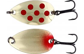 Pstruhov plandavka Westin Fidusen Gold & Red Dots Metallic Pstruhov plandavka Westin Fidusen Gold & Red Dots Metallic - 2,8 g; 3,2 cm