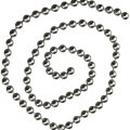 ?etízkové oči Veniard Bead Chain Eyes stříbrné