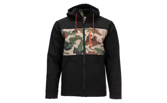 Rybsk bunda Simms Rogue Hoody CX Woodland Camo Rybsk bunda Simms Rogue Hoody CX Woodland Camo S