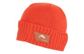 Rybářská čepice Simms Big Sky Wool Beanie Orange  Rybářská čepice Simms Big Sky Wool Beanie Orange