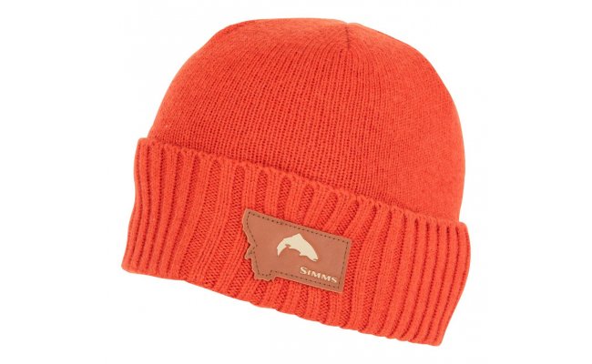 Rybsk epice Simms Big Sky Wool Beanie Orange  Rybsk epice Simms Big Sky Wool Beanie Orange