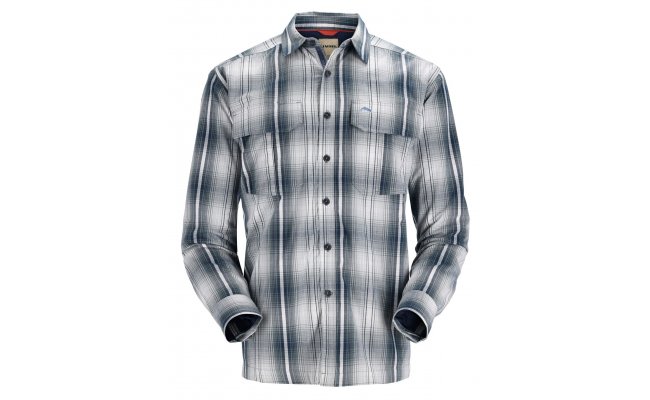 Ryb��sk� ko�ile Simms Coldweather Shirt Navy Sterling Plaid  Ryb��sk� ko�ile Simms Coldweather Shirt Navy Sterling Plaid S