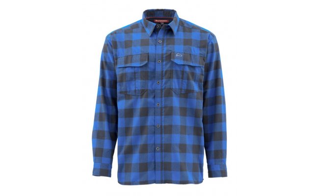 Ryb��sk� ko�ile Simms Coldweather Shirt Rich Blue Buffalo Plaid Ryb��sk� ko�ile Simms Coldweather Shirt Rich Blue Buffalo Plaid S