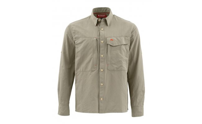 Ryb��sk� ko�ile Simms Guide Shirt Dark Khaki Ryb��sk� ko�ile Simms Guide Shirt Dark Khaki S