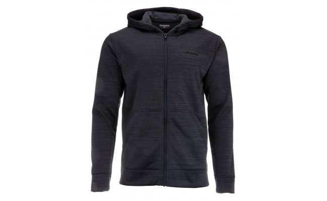 Rybsk mikina Simms Challenger Full-Zip Hoody Black Heather Rybsk mikina Simms Challenger Full-Zip Hoody Black Heather M